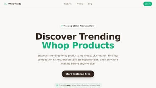 image of Whop Trends