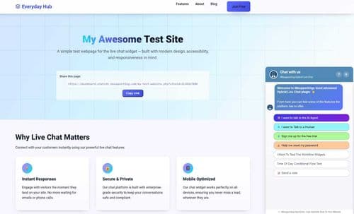 image of IMsupporting Hybrid Live Chat