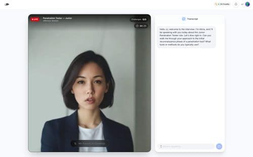 image of CyberInterviewPrep.com - Master Cyber Interviews with AI Coaching