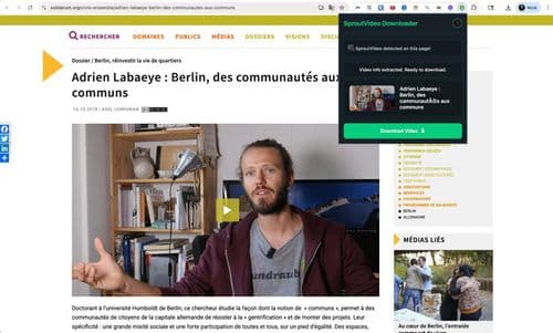 image of Sprout Video Downloader