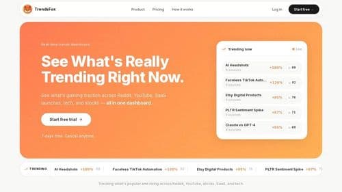 image of Trendsfox - See What's Really Trending