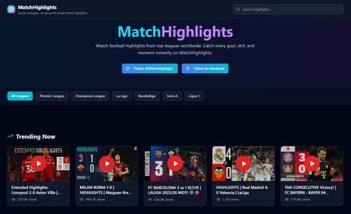 image of MatchHighlights