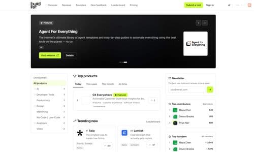 image of Buildlist