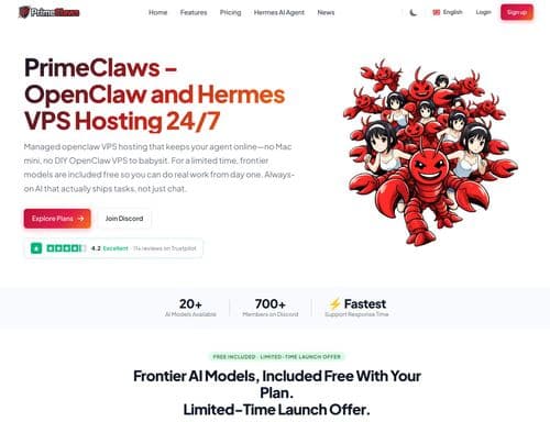image of PrimeClaws VPS