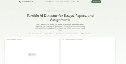image of Turnitin Report