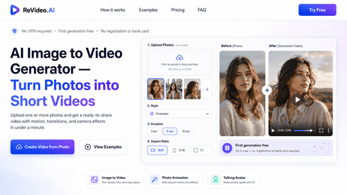 image of ReVideo.AI