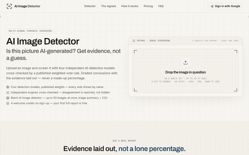image of AI Image Detector