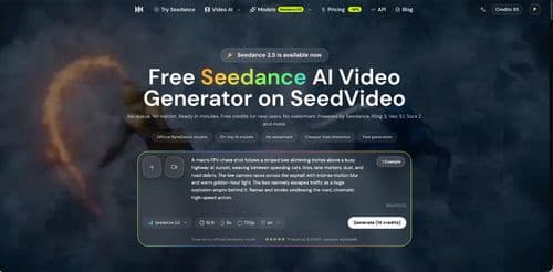 Seedance AI Video Generator