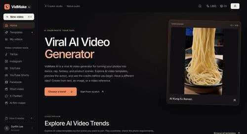 VidMake AI